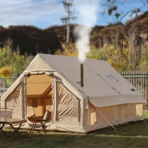 9.8'x13' Inflatable Tent for Camping, Waterproof Windproof Outdoor Self-Supporting