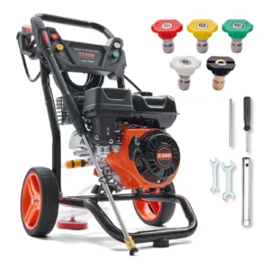 Gas Powered Pressure Washer, 3600 PSI 2.6 GPM