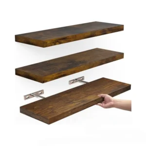 Floating Wall Shelf – Wall Mounted Wood