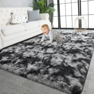 Super Soft Shaggy Area Rug – 8×10 Plush Carpet