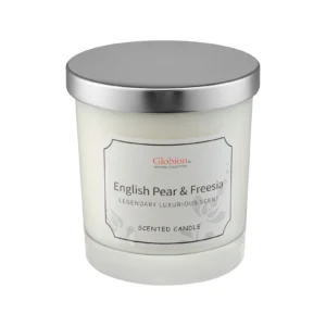 English Pear & Freesia Scented Candle – 7oz